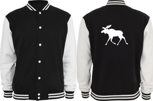 Collegejacke elch schweden - -,