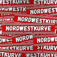 100x Frankfurt Aufkleber/