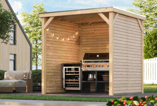 Holzpavillon grillpavillon - holzpavillon,