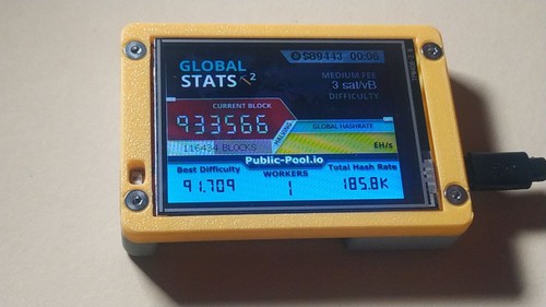 Cheap yellow display - display, (cyd)