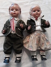 Schildkröt Puppen Hans & Bärbel ca. 40 cm, Vitrinenstücke