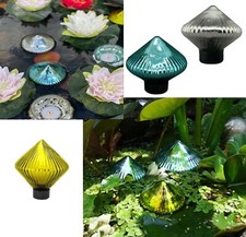 B-Ware 30% Schwimmkugel  SchwimmLinse Ø=6-9cm Teich Deko Miniteich Kugel Glas