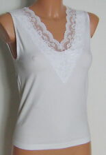 Minimizer Top SIMONE Weiß Größe 48/50 Body Shaping Stretch 