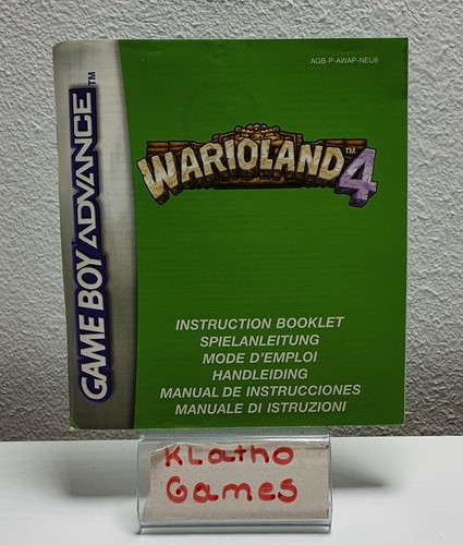 Wario land spielanleitung - land, 4