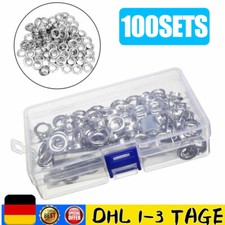 Ösenpresse Set Ösen Nietmaschine Ösenwerkzeug Lochwerkzeug Ösenzange 10/12mm