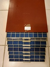 SAFE-6200-BEBA-Münzkasten-MINI-Kasten-+-8 Schuber fast komplett mit Filzeinlagen