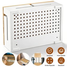 Kabelbox Bambus Kabelsammler