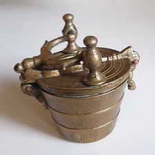 Vintage Messing Bechergewicht