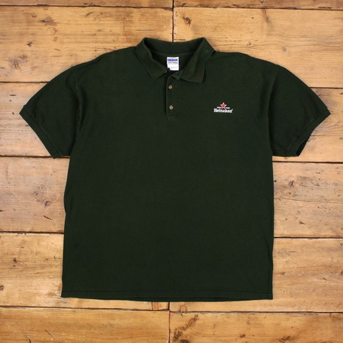 Vintage gildan poloshirt - vintage, xl