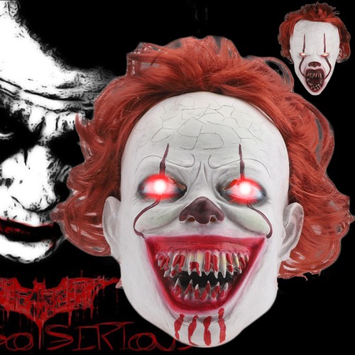 Leuchten killer clown maske - killer,