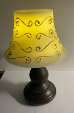 Elambia flammenlose Kerze als Tischleuchte mit warmweiß & Farbwechsel Licht