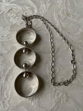 Art Deco Franz Scheuerle Halskette 925 Silber, 60 Jahre.