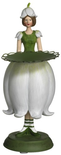Blumenmädchen fee deko figur - blumenmädchen,