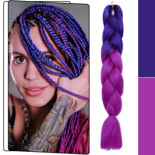Ombre zöpfe box - box, braid