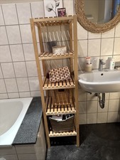 IKEA Hemnes Badregal Bambus