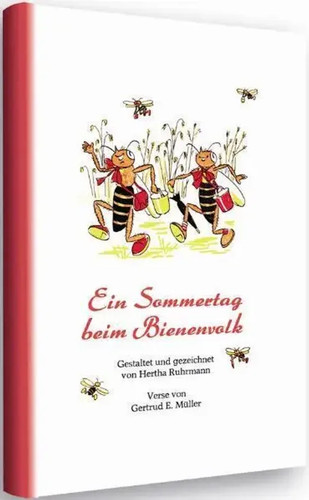 Ein sommertag beim bienenvolk - ein,