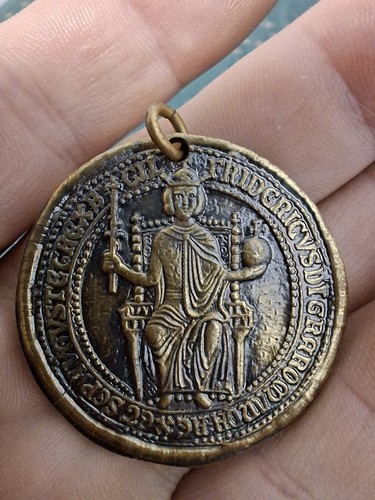 Medallion königssiegel - medallion,