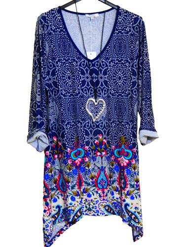 Schöne tunika longshirt - schöne,