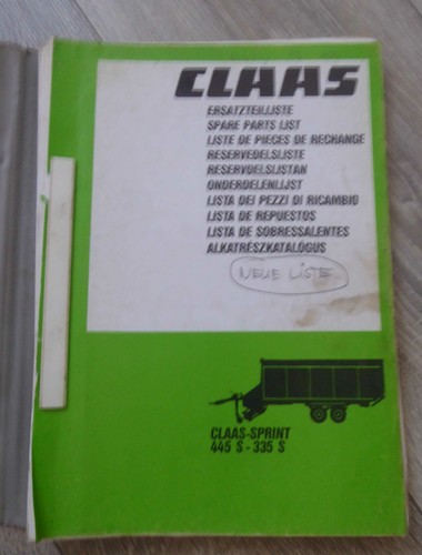 Claas ladewagen sprint 335 - ladewagen,