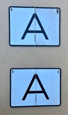 2 x A Tafel Abfalltafel Abfallschild Abfalltransport A-Tafel 300x400mm LKW