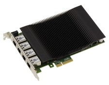 PCIe x4 Netzwerkkarte mit 4