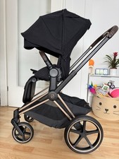 Cybex Priam Kinderwagen Set + Cloud Z i-Size Babyschale – wie neu!
