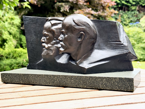 Marx lenin skulptur - marx,