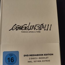 Evangelion: 3.0+1.11 Thrice Upon a Time (Mediabook Special Edition) | DVD | 2023