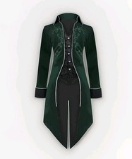 Herren, Mittelalter, Steampunk, Frack, Jacke, Gr. XXL, Neu, Kostüm