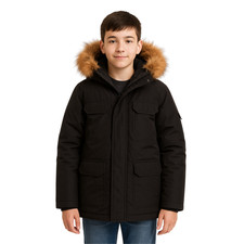Jungen Winterjacke Mantel mit