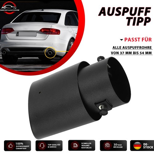 Endrohr auspuffblende 54mm - endrohr, 37-54mm