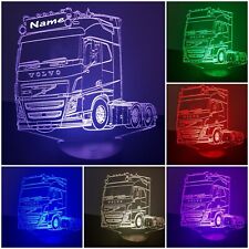 Volvo FH4 -  LED Tischlampe Tischleuchte Nachtlicht 7 facher Farbwechsel
