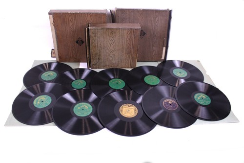 Tlg schellackplatten - tlg., 10"-