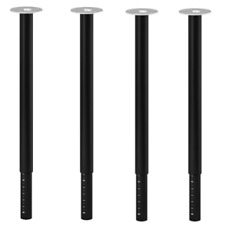 IKEA Tischbein Teleskopbein verstellbar Tischfuß Möbelfuß Tischträger 4 Stück
