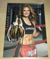 Marie Lang Original signierte