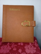 Alte Urkundenmappe Aktentasche Lederoptik Dokumentenmappe A4 Mappe Retro