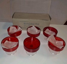 DDR Eisbecher, Eisschalen