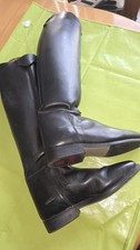 Cavallo Damen  Lederreitstiefel Schwarz Stiefel   Gr.38 UK5