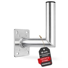 PremiumX 18cm Wandhalter ALU