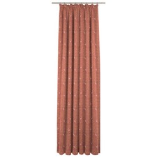 Einzelschal - rot-goldfarben -