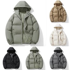Paar Outdoor Winter Parkas mit Kapuze Freizeit wattierte Sportjacke für Herren