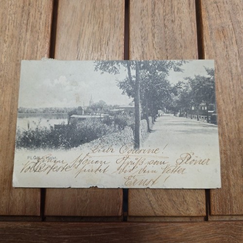 Alte ansichtskarte plön - alte,