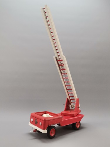 Ddr holzspielzeug feuerwehr - ddr,