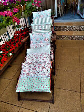 Kissen Sofakissen Schwalben Rosen Dekokissen Neu ca 45x45 cm Handarbeit 5xMuster