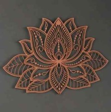 Wand Deko aus metall Mandala