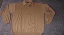 Polo-Pullover GIORGIO Größe XXL / 56  100% Wolle