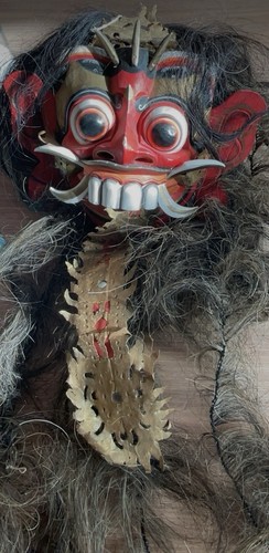 Maske bali handgeschnitzt - bali,,