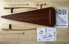 Hokema Streichpsalter , 21 Saiten, pentatonisch, 2 Streichbögen, tipptopp 