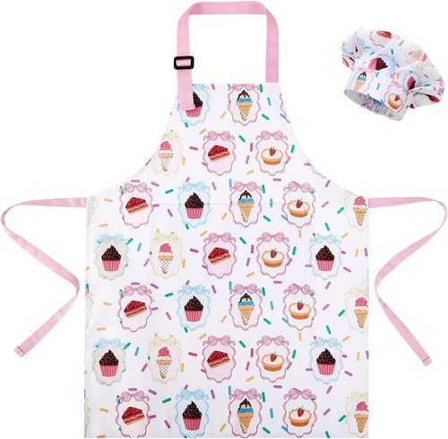 Kinderschürze kochmütze set - kinderschürze,