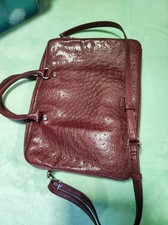 Lederhandtasche Mexx, Weinrot